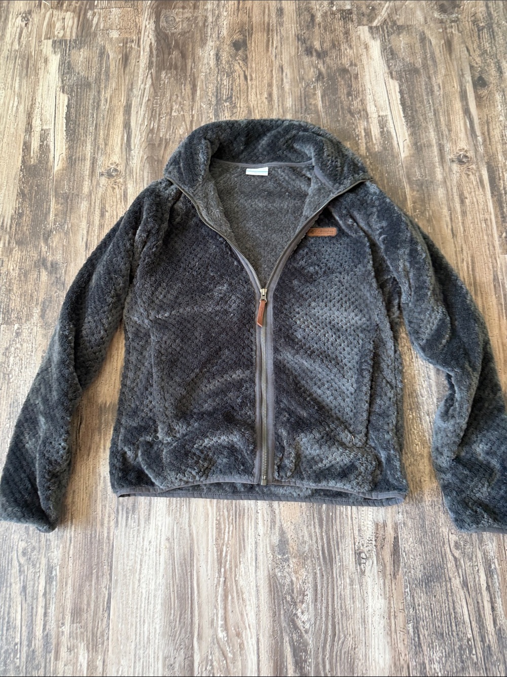 Columbia  Plush Full-Zip Jacket - Charcoal